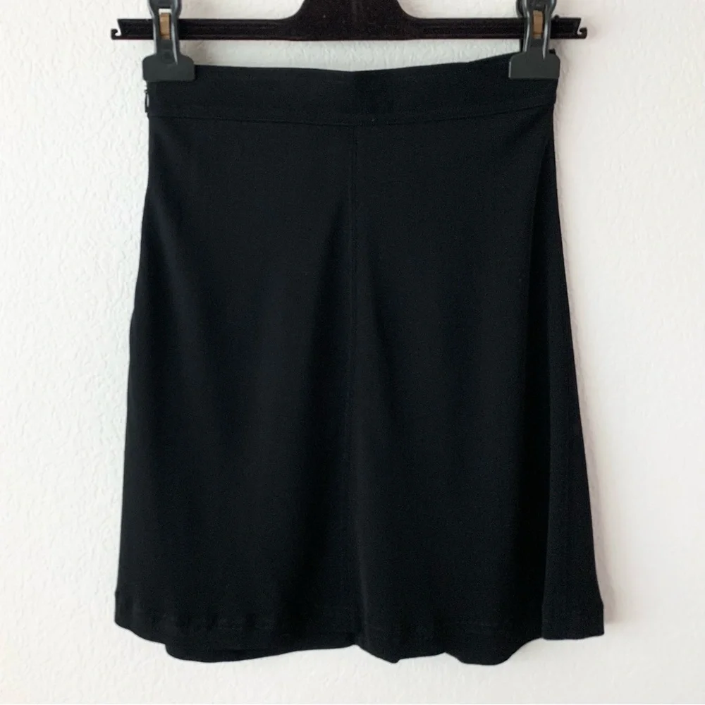 Chanel embroidered black ballet skirt